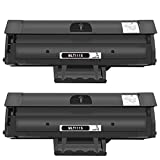 ONINO Tóner para Samsung M2070 M2070W M2070F M2070FW M2026W M2026 M2022 M2022W M2020 M2020W Negro (2 piezas)
